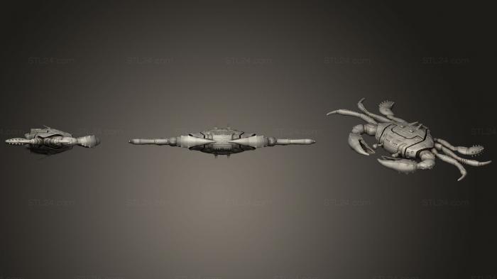 Animal figurines (Robo Crab, STKJ_1421) 3D models for cnc